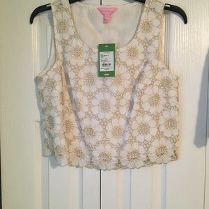 NWT SET - Adorable Flower Lux Top and Harlie Skirt - Lilly Pulitzer 🌸 - Size 4